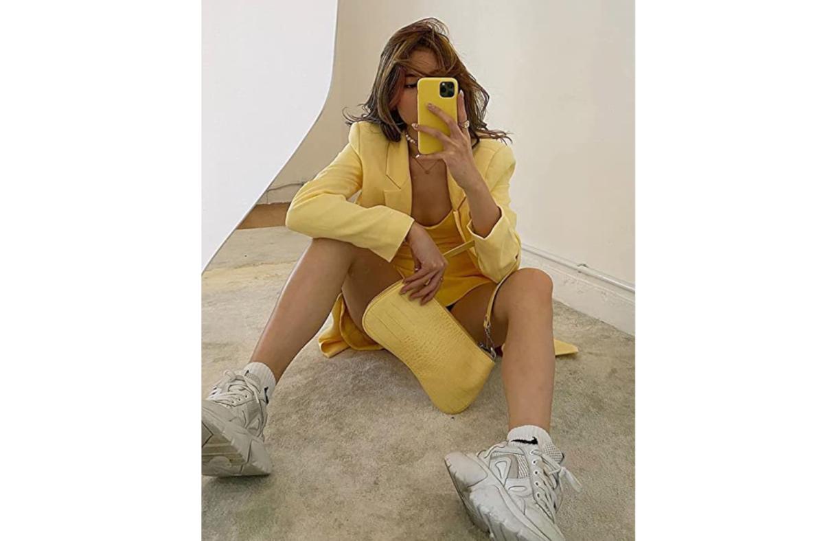 Eva Shoulder Handbag Yellow